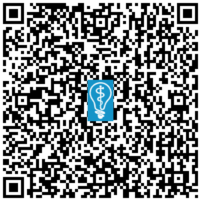 QR code image for Partial Denture for One Missing Tooth in Arcadia, CA